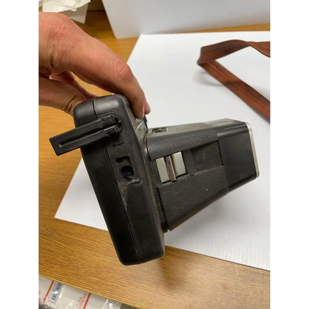 Vintage Kodak Handle Instant Camera with Carrying Case - UNTESTED